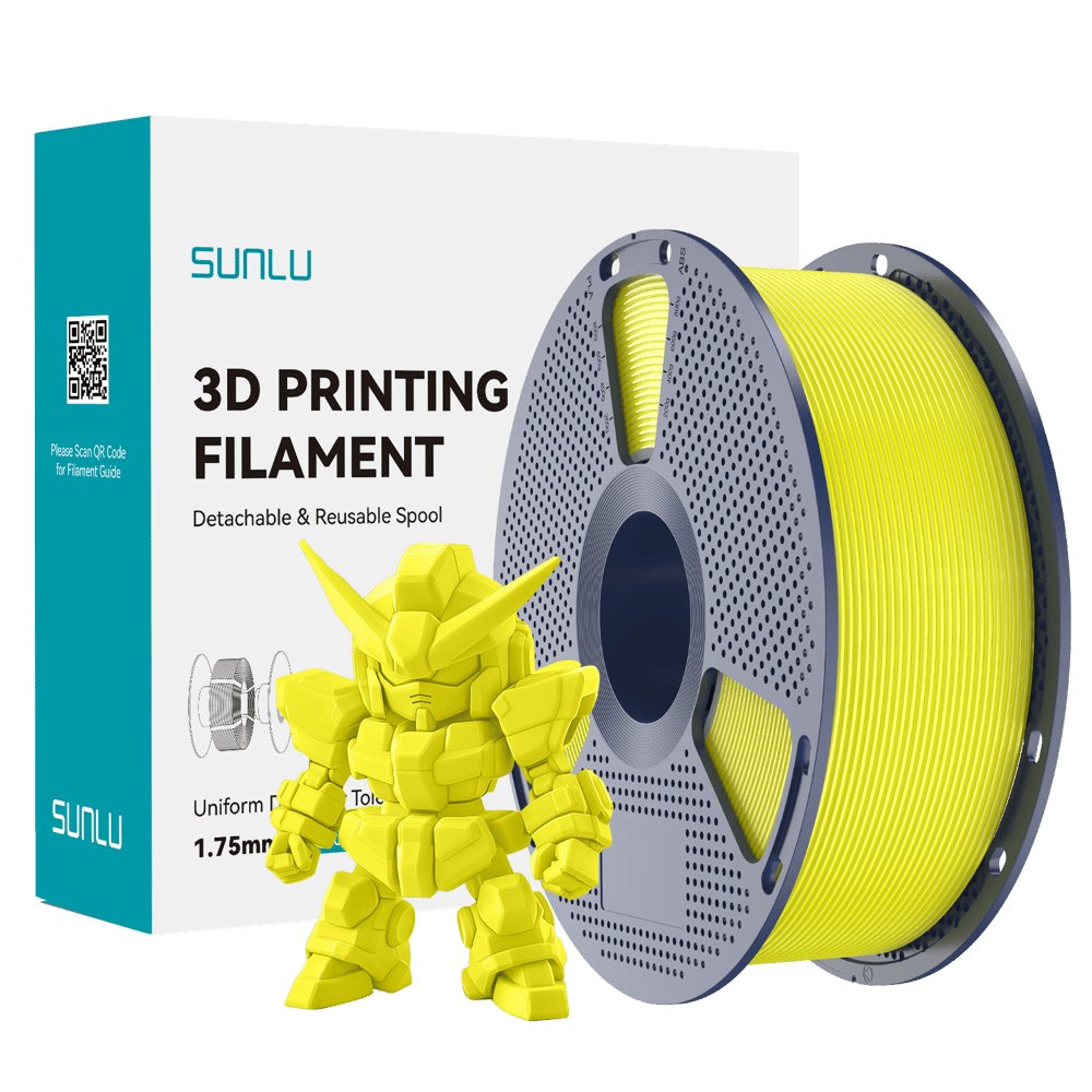 Sunlu PLA+ 2.0 Filament Sarı 1.75 mm 1 kg