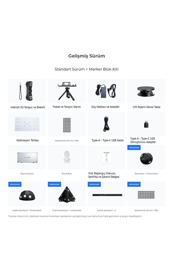 Revopoint MetroX Advanced Edition